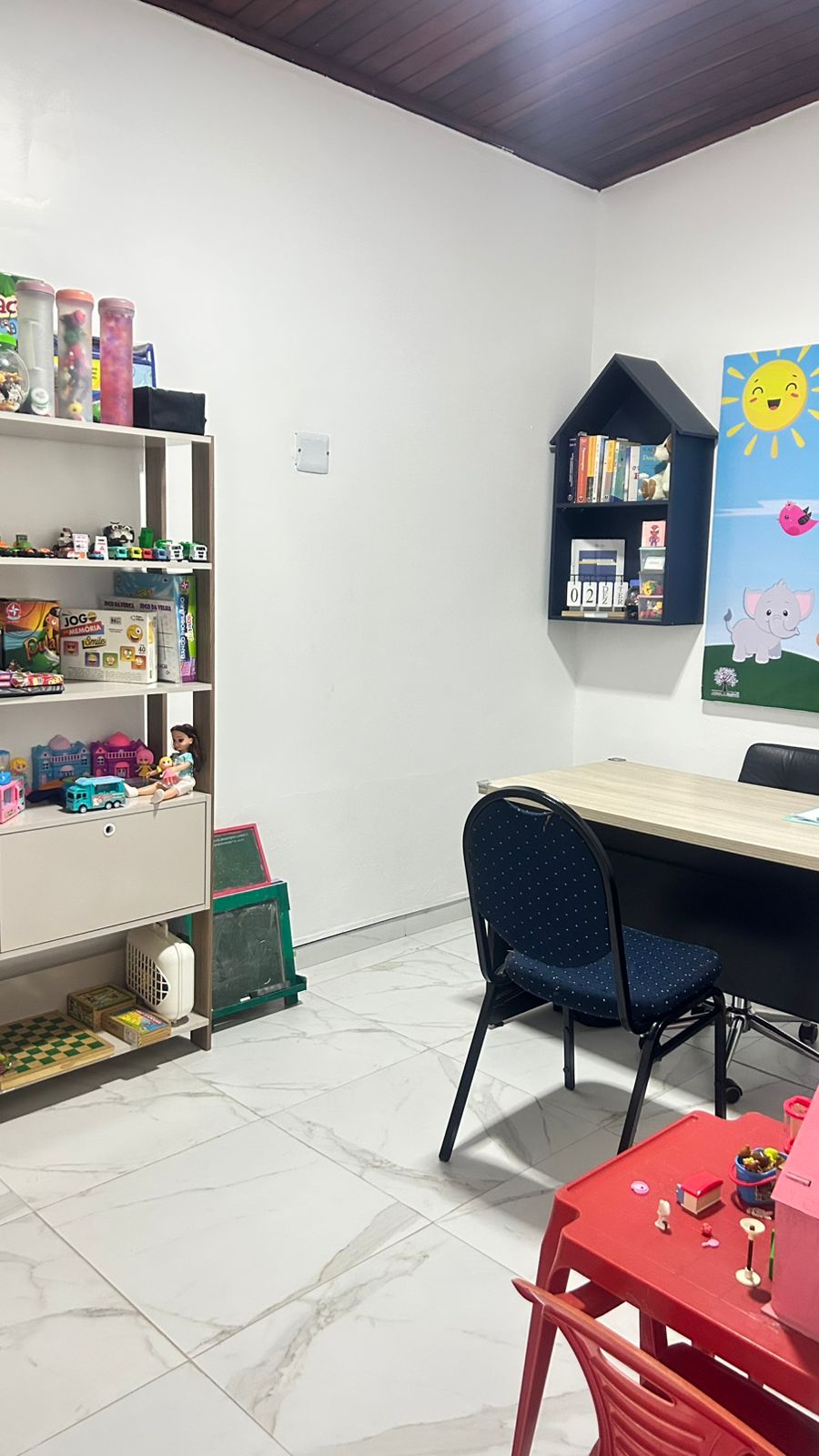 Recepção da clínica